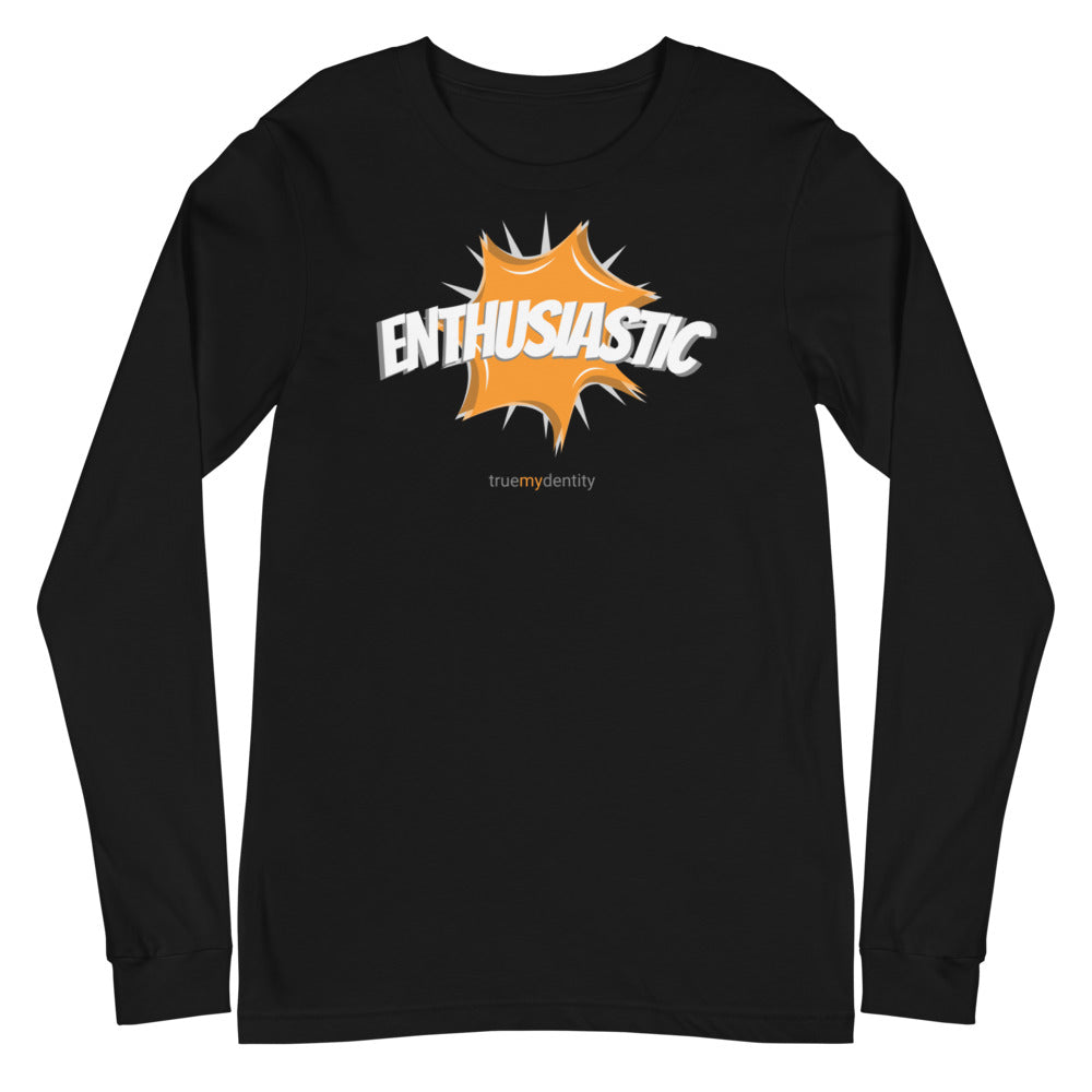 ENTHUSIASTIC Long Sleeve Shirt Action Design | Unisex