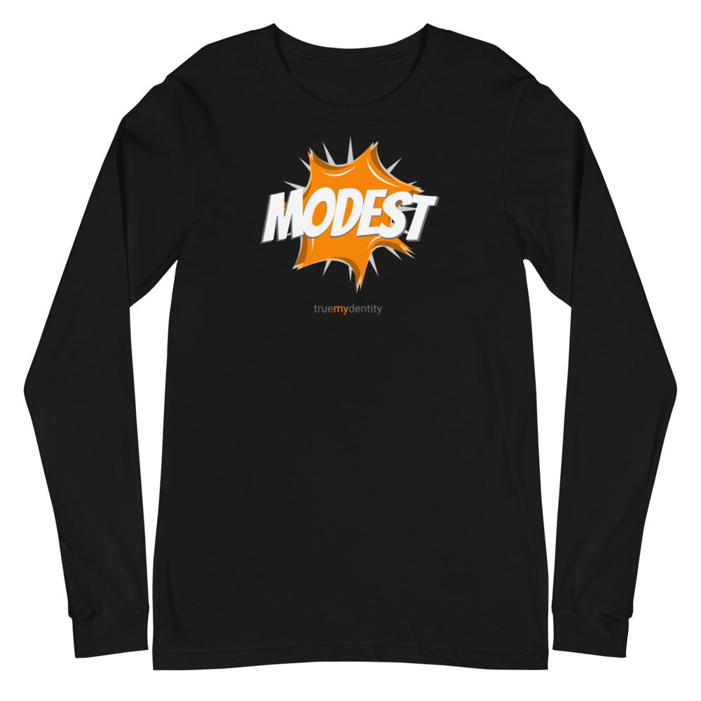 MODEST Long Sleeve Shirt Action Design | Unisex