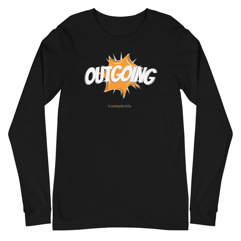 OUTGOING Long Sleeve Shirt Action Design | Unisex