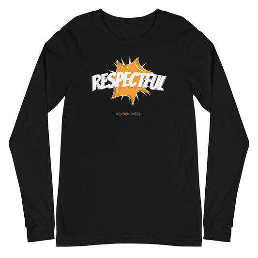 RESPECTFUL Long Sleeve Shirt Action Design | Unisex