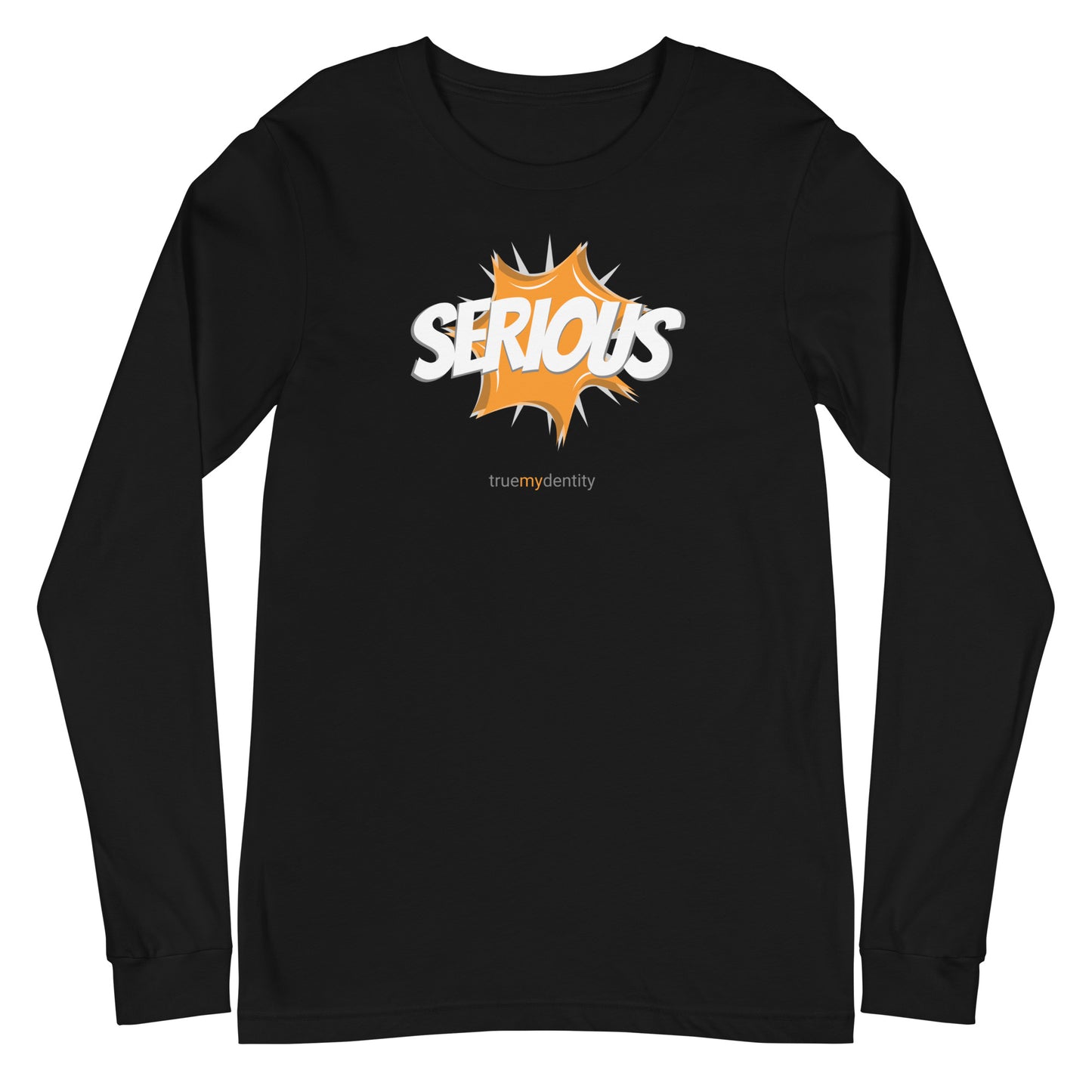 SERIOUS Long Sleeve Shirt Action Design | Unisex