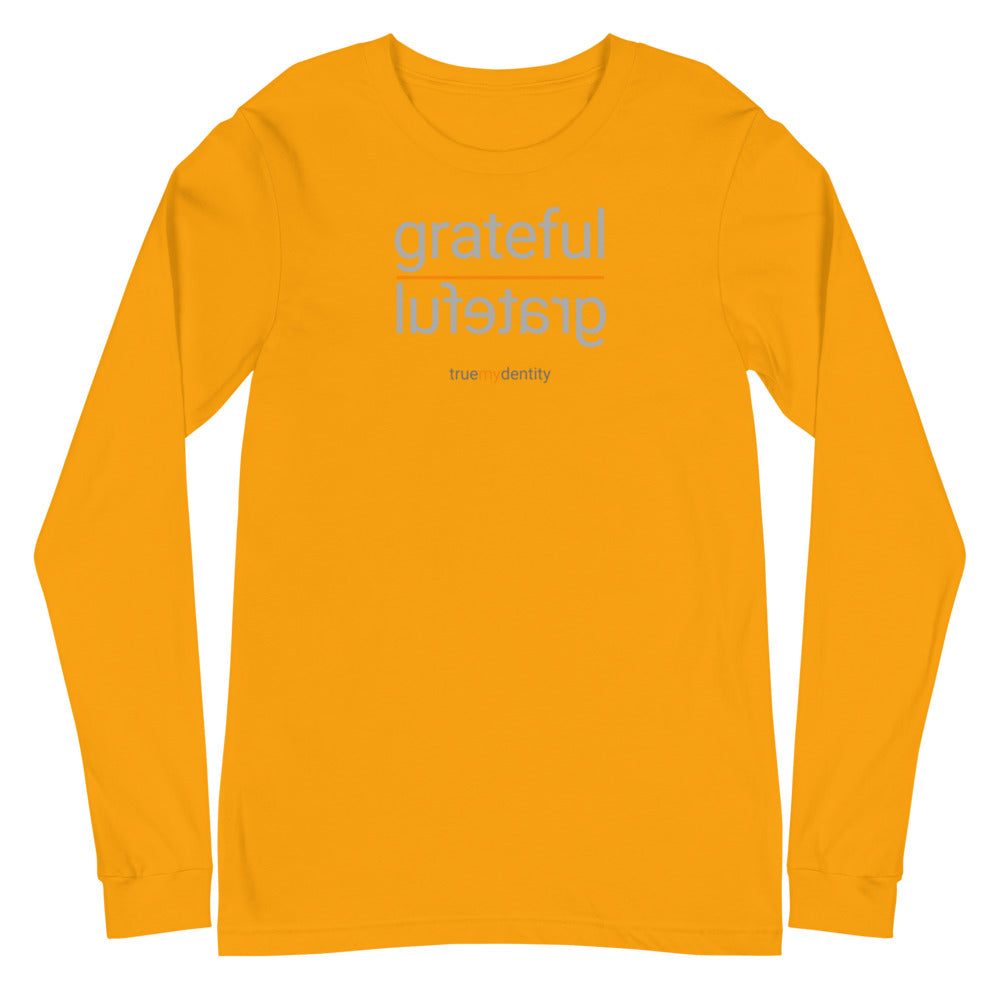 GRATEFUL Long Sleeve Shirt Reflection Design | Unisex