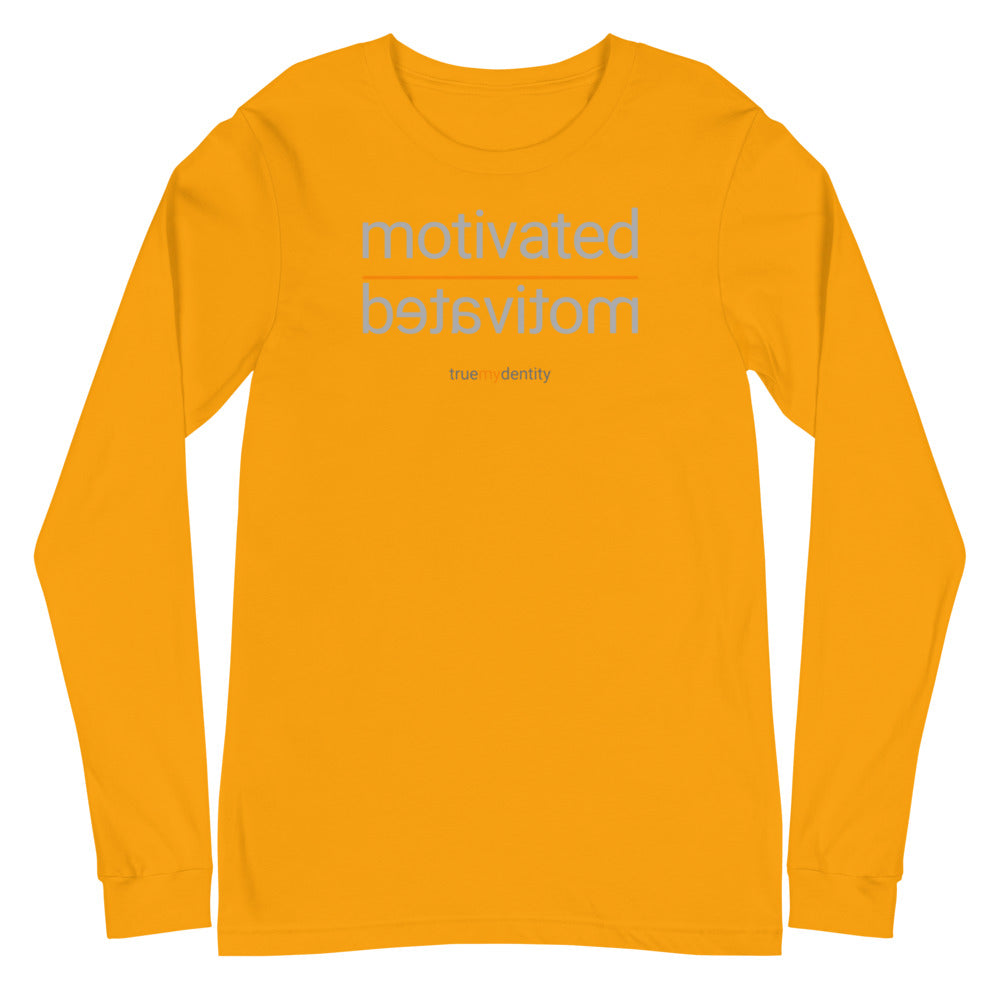 MOTIVATED Long Sleeve Shirt Reflection Design | Unisex