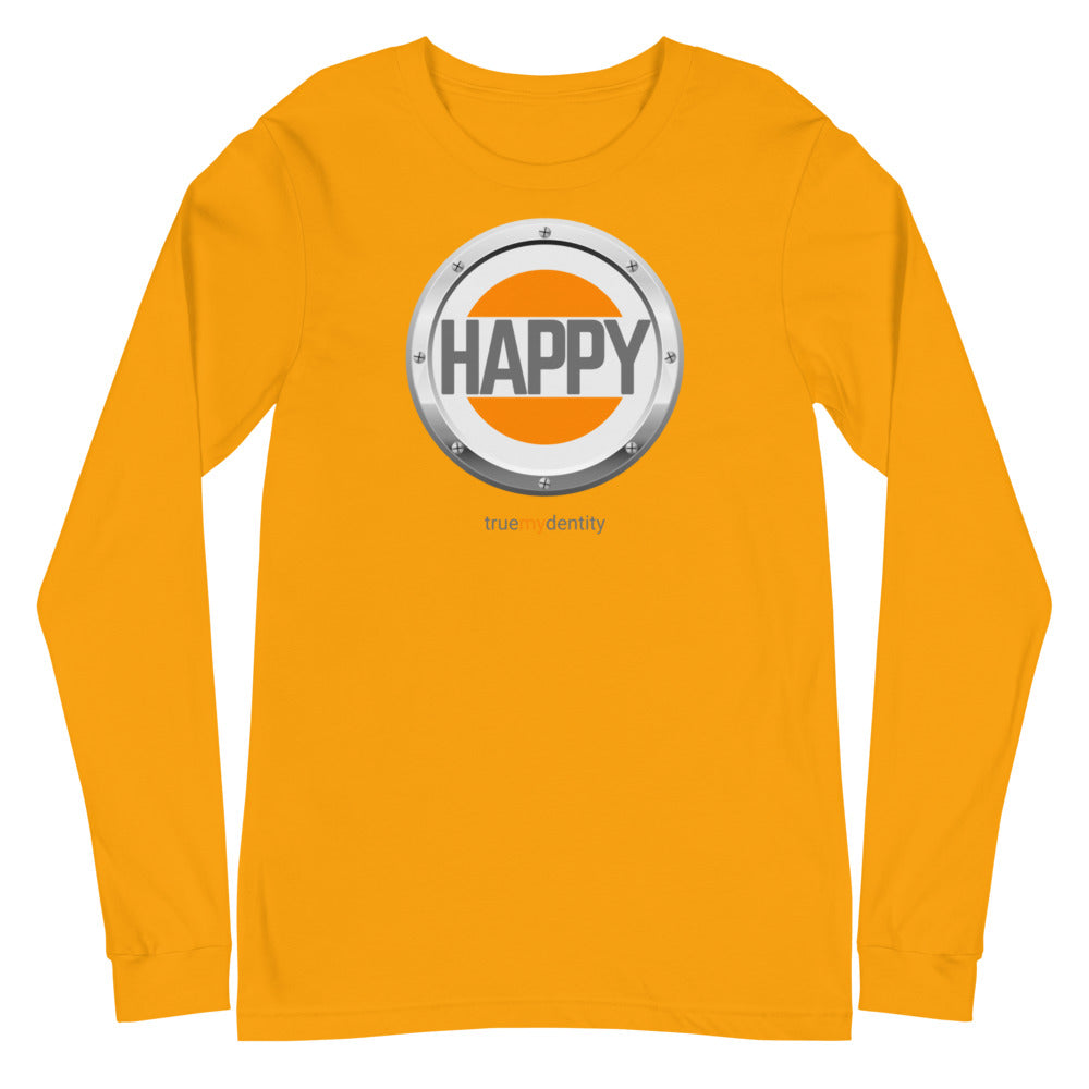 HAPPY Long Sleeve Shirt Core Design | Unisex