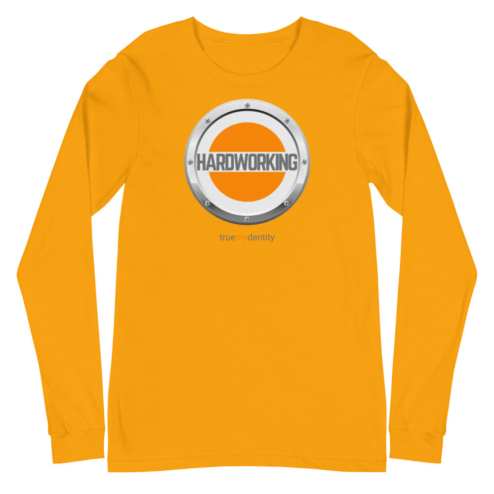 HARDWORKING Long Sleeve Shirt Core Design | Unisex