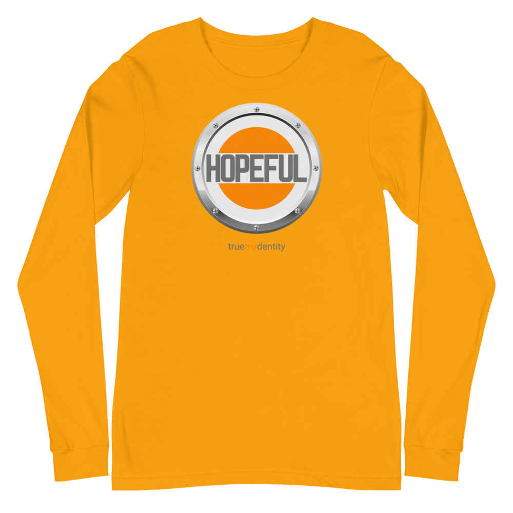 HOPEFUL Long Sleeve Shirt Core Design | Unisex
