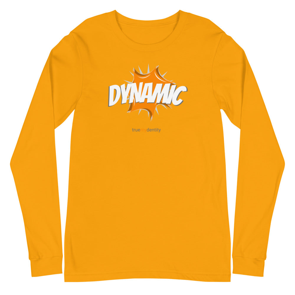 DYNAMIC Long Sleeve Shirt Action Design | Unisex