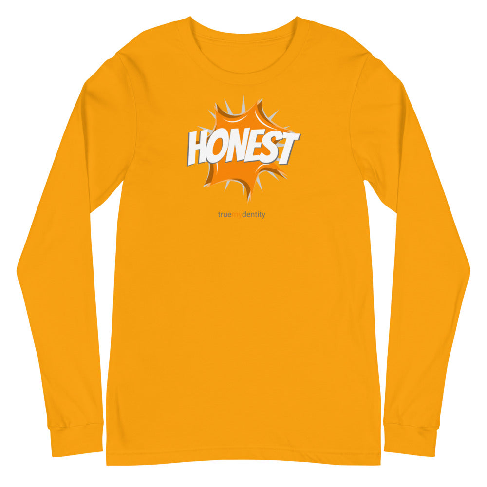HONEST Long Sleeve Shirt Action Design | Unisex