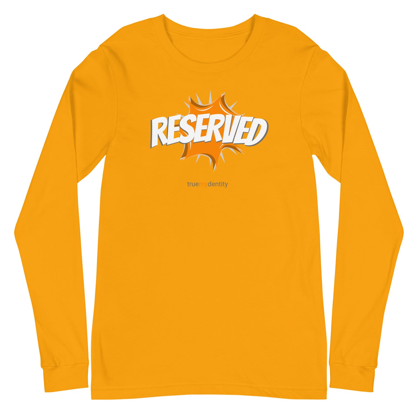 RESERVED Long Sleeve Shirt Action Design | Unisex