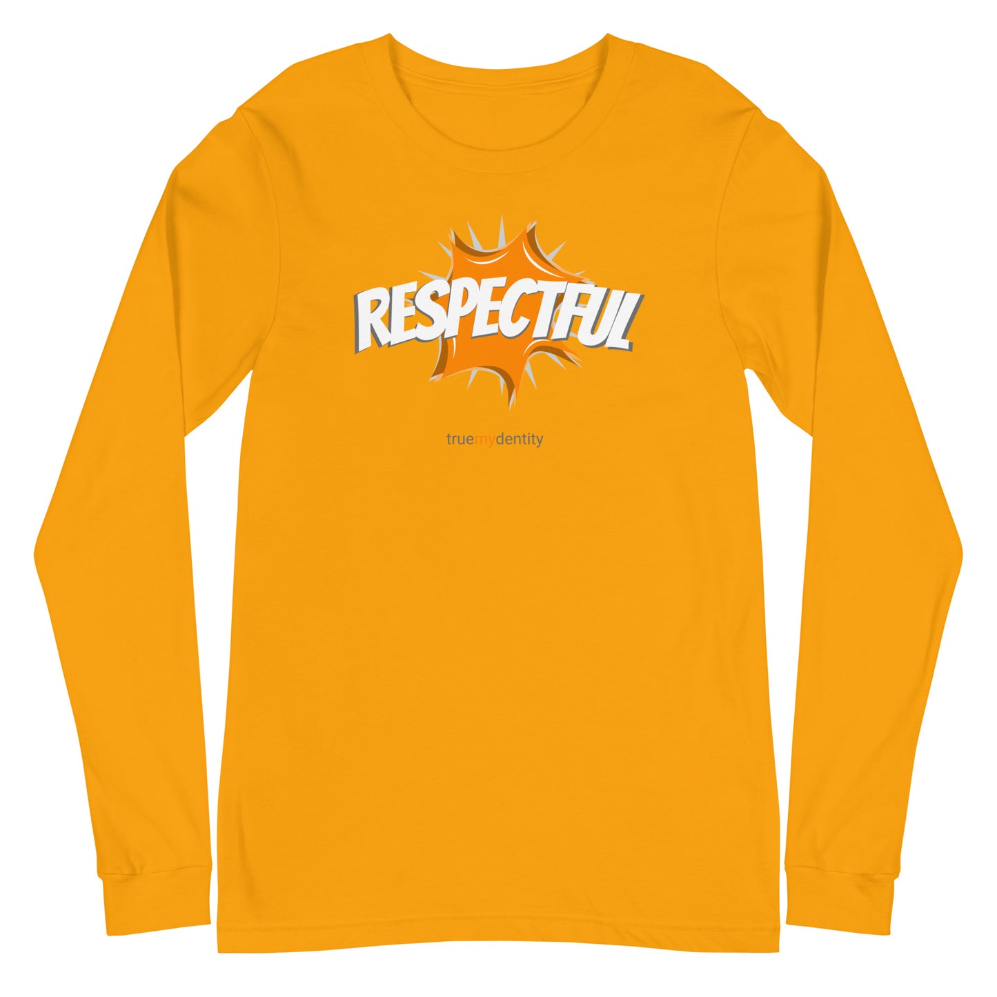 RESPECTFUL Long Sleeve Shirt Action Design | Unisex