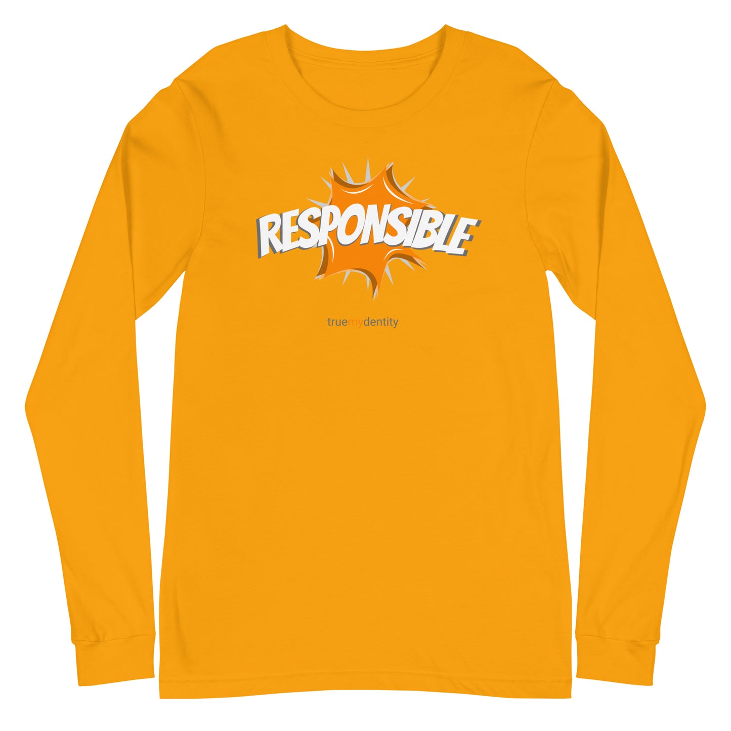 RESPONSIBLE Long Sleeve Shirt Action Design | Unisex