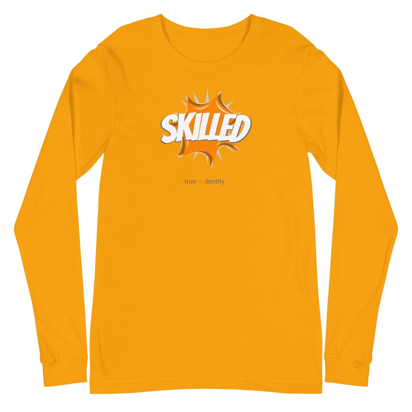 SKILLED Long Sleeve Shirt Action Design | Unisex