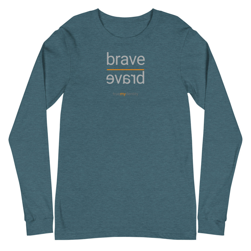 BRAVE Long Sleeve Shirt Reflection Design | Unisex
