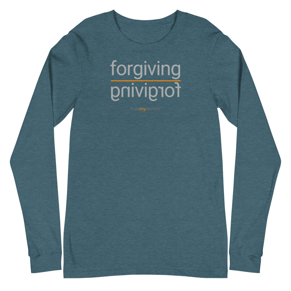 FORGIVING Long Sleeve Shirt Reflection Design | Unisex