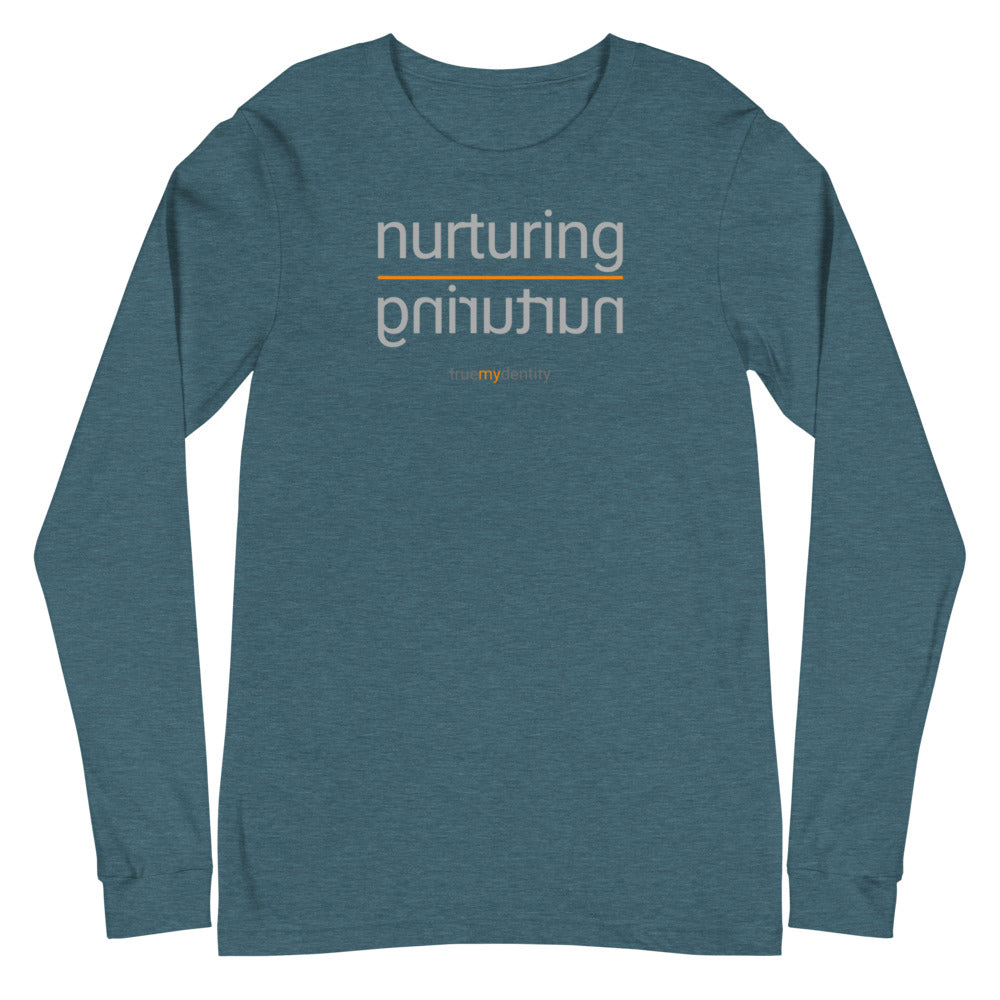 NURTURING Long Sleeve Shirt Reflection Design | Unisex