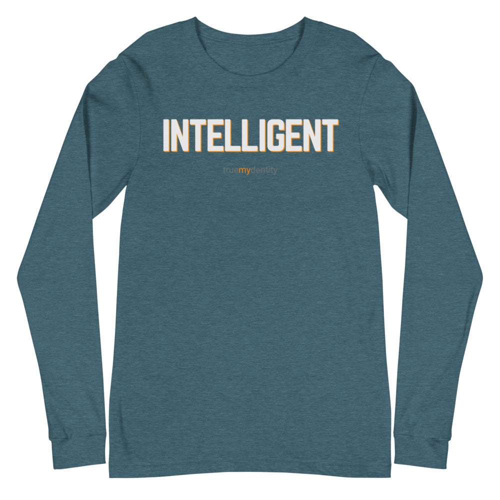 INTELLIGENT Long Sleeve Shirt Bold Design | Unisex