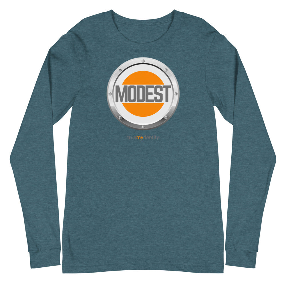 MODEST Long Sleeve Shirt Core Design | Unisex