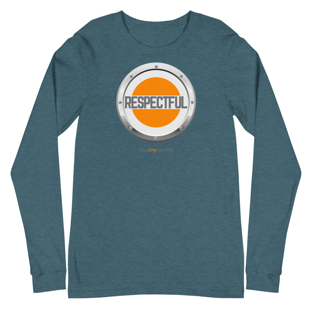 RESPECTFUL Long Sleeve Shirt Core Design | Unisex