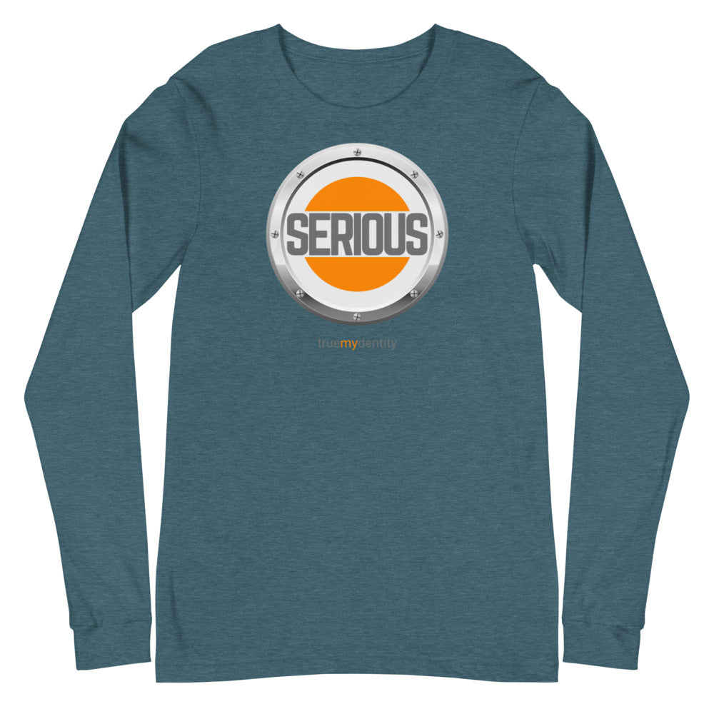 SERIOUS Long Sleeve Shirt Core Design | Unisex