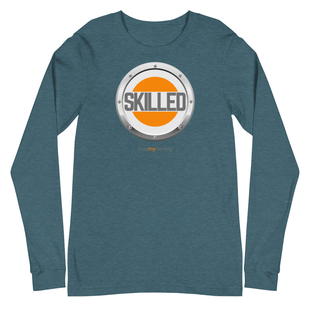 SKILLED Long Sleeve Shirt Core Design | Unisex