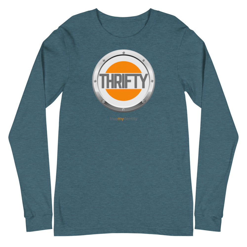 THRIFTY Long Sleeve Shirt Core Design | Unisex