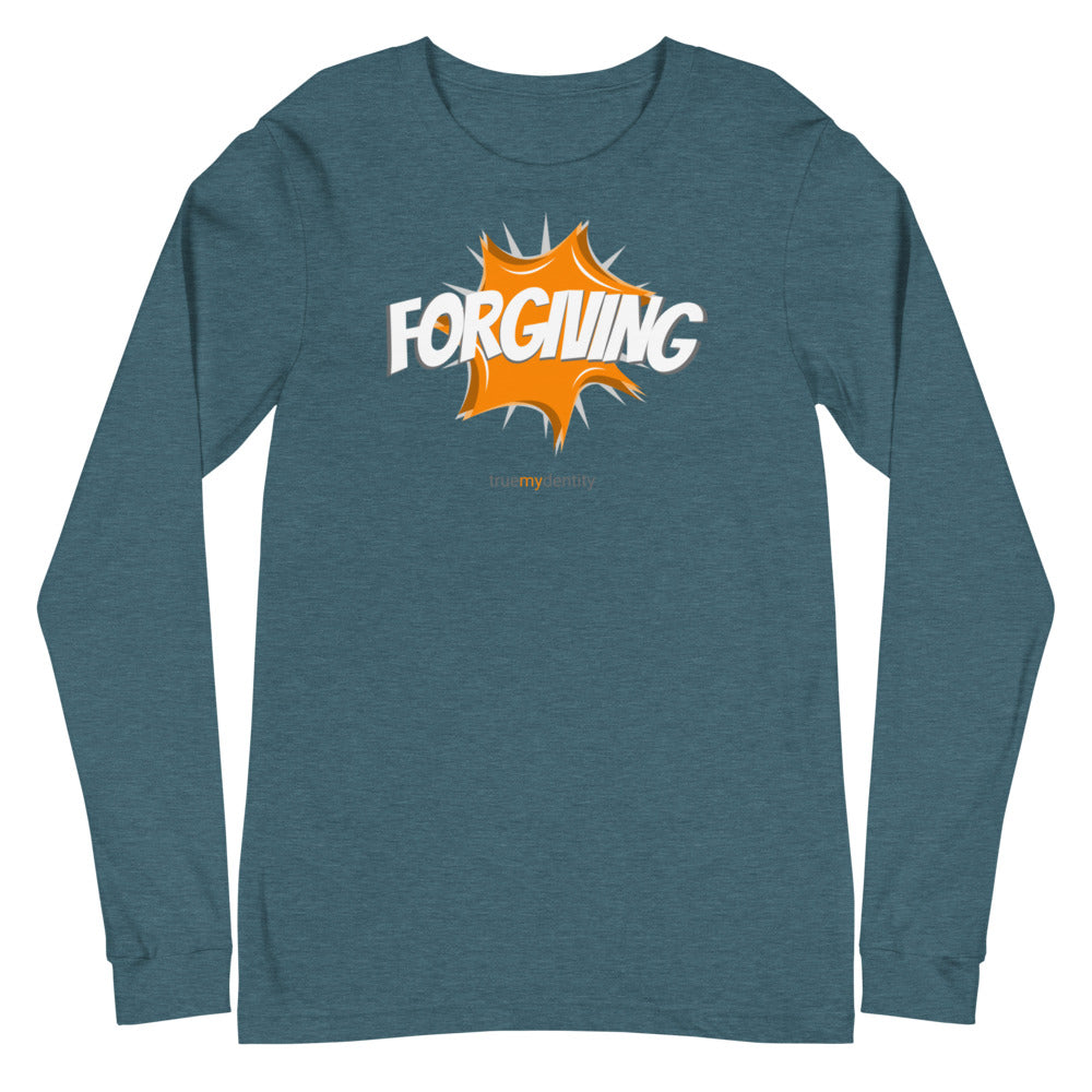 FORGIVING Long Sleeve Shirt Action Design | Unisex