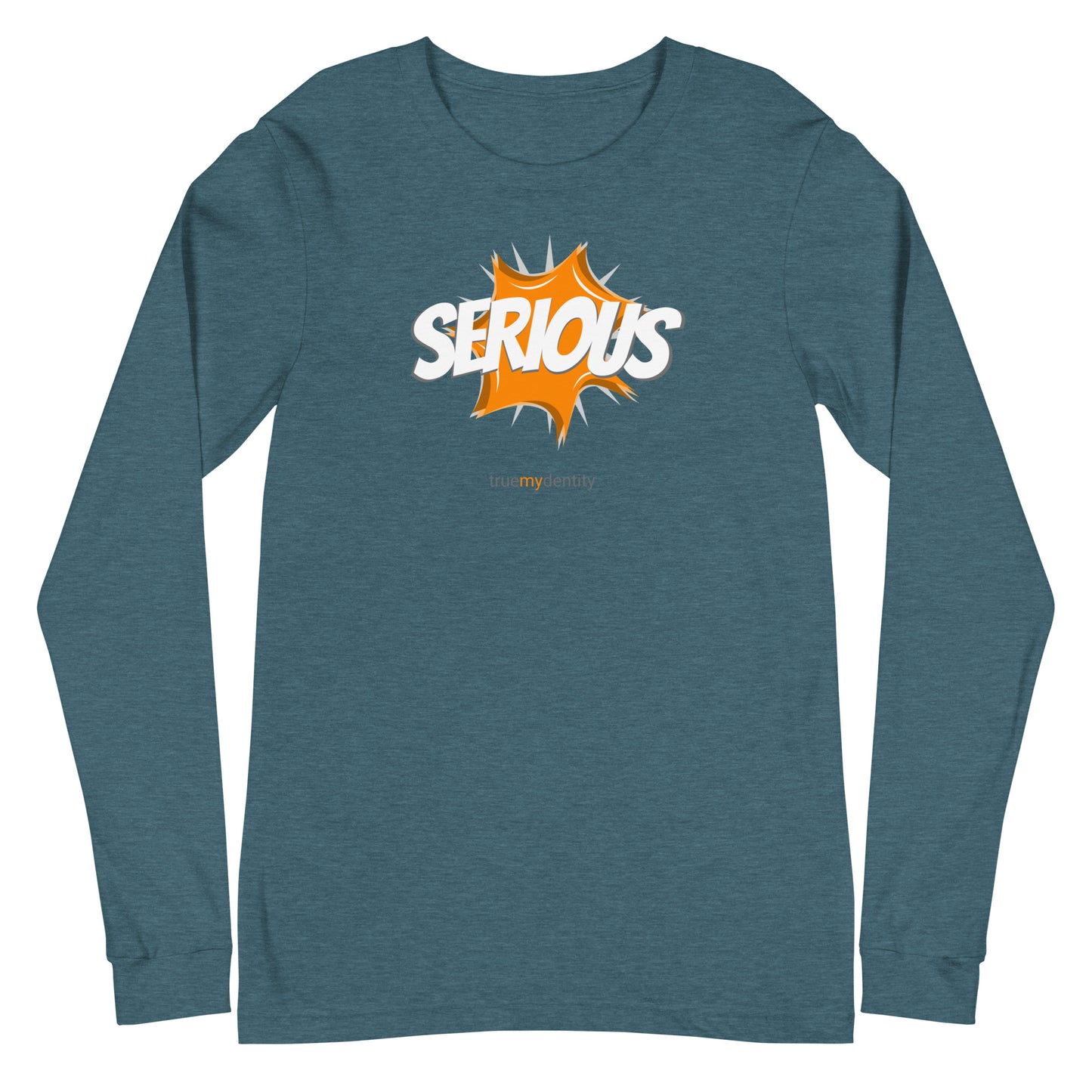 SERIOUS Long Sleeve Shirt Action Design | Unisex
