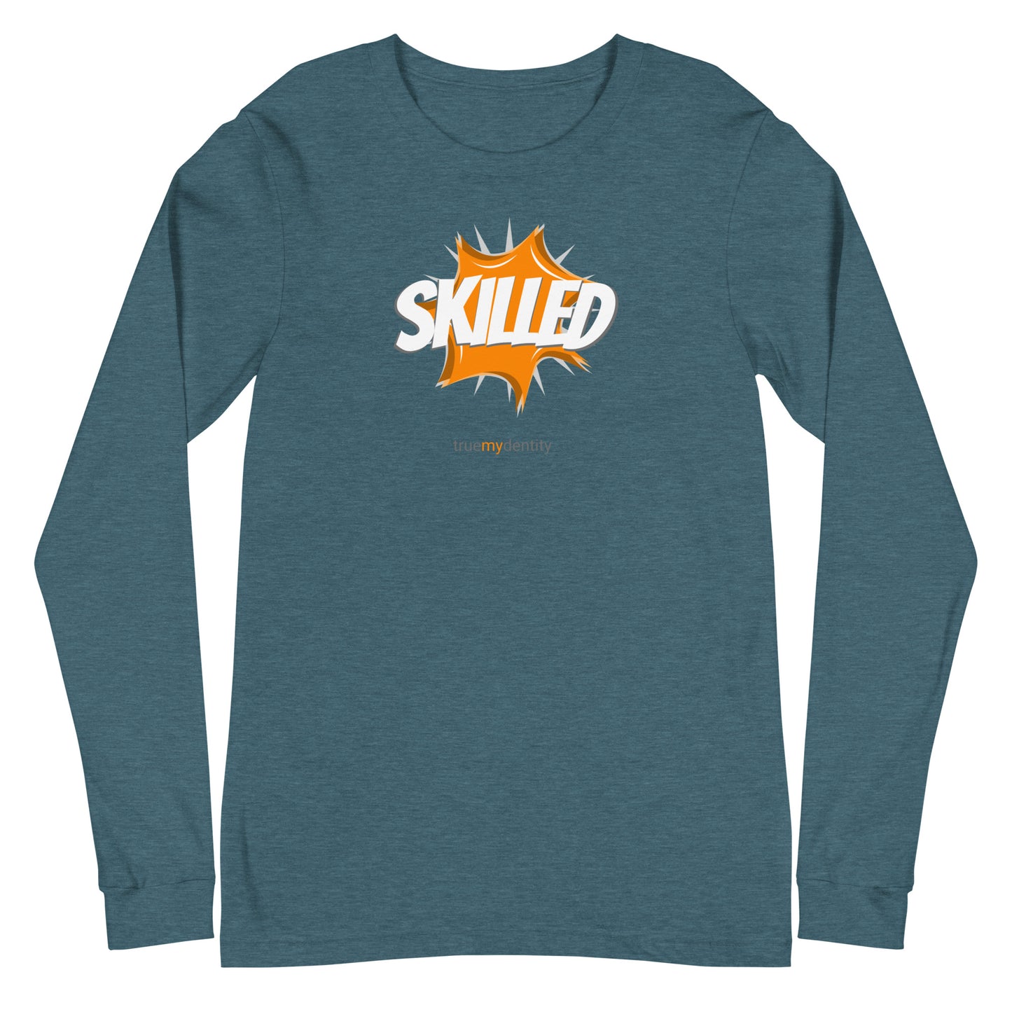 SKILLED Long Sleeve Shirt Action Design | Unisex