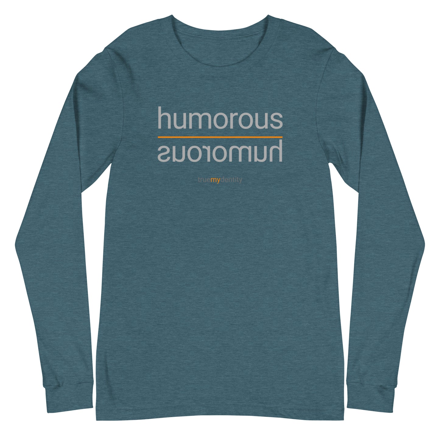 HUMOROUS Long Sleeve Shirt Reflection Design | Unisex
