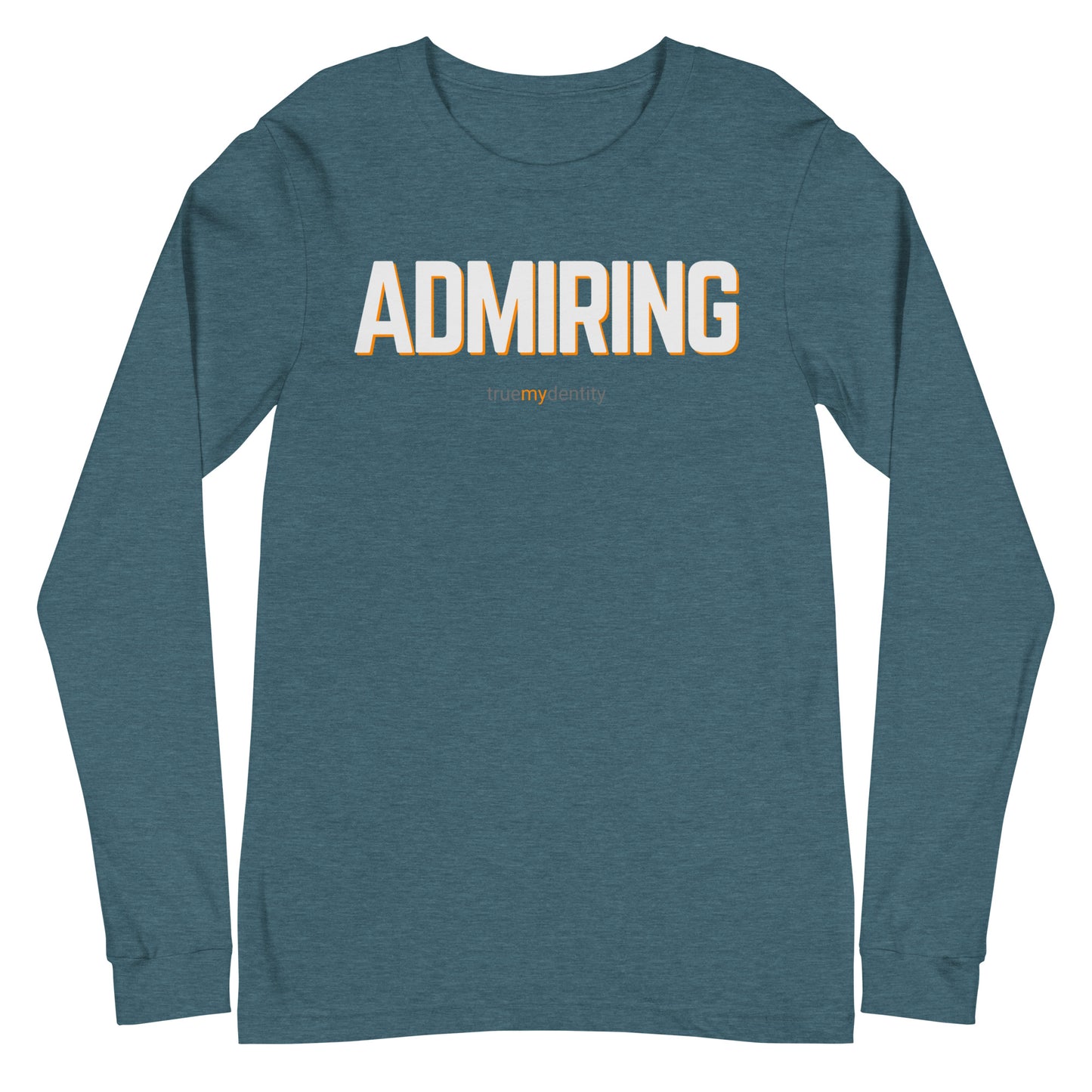 ADMIRING Long Sleeve Shirt Bold Design | Unisex