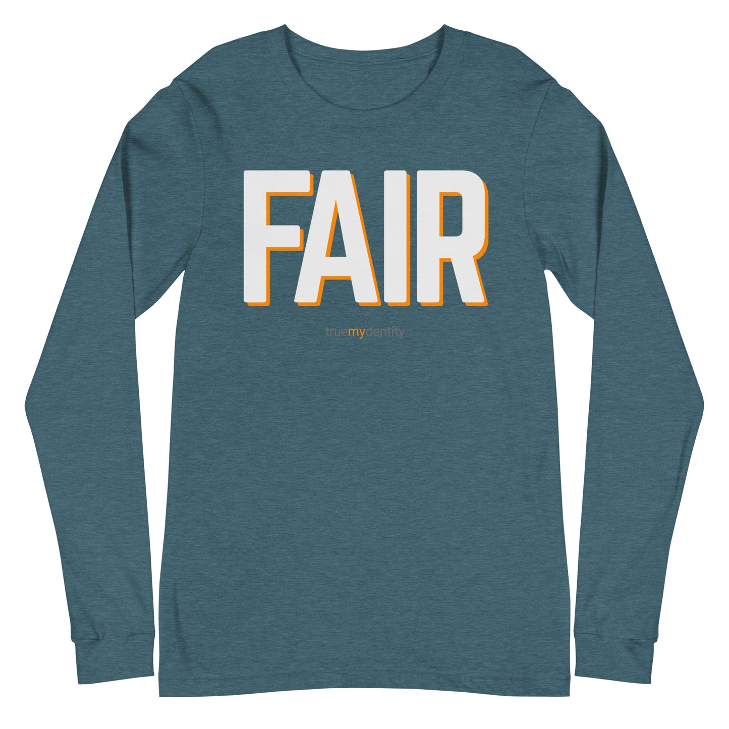 FAIR Long Sleeve Shirt Bold Design | Unisex