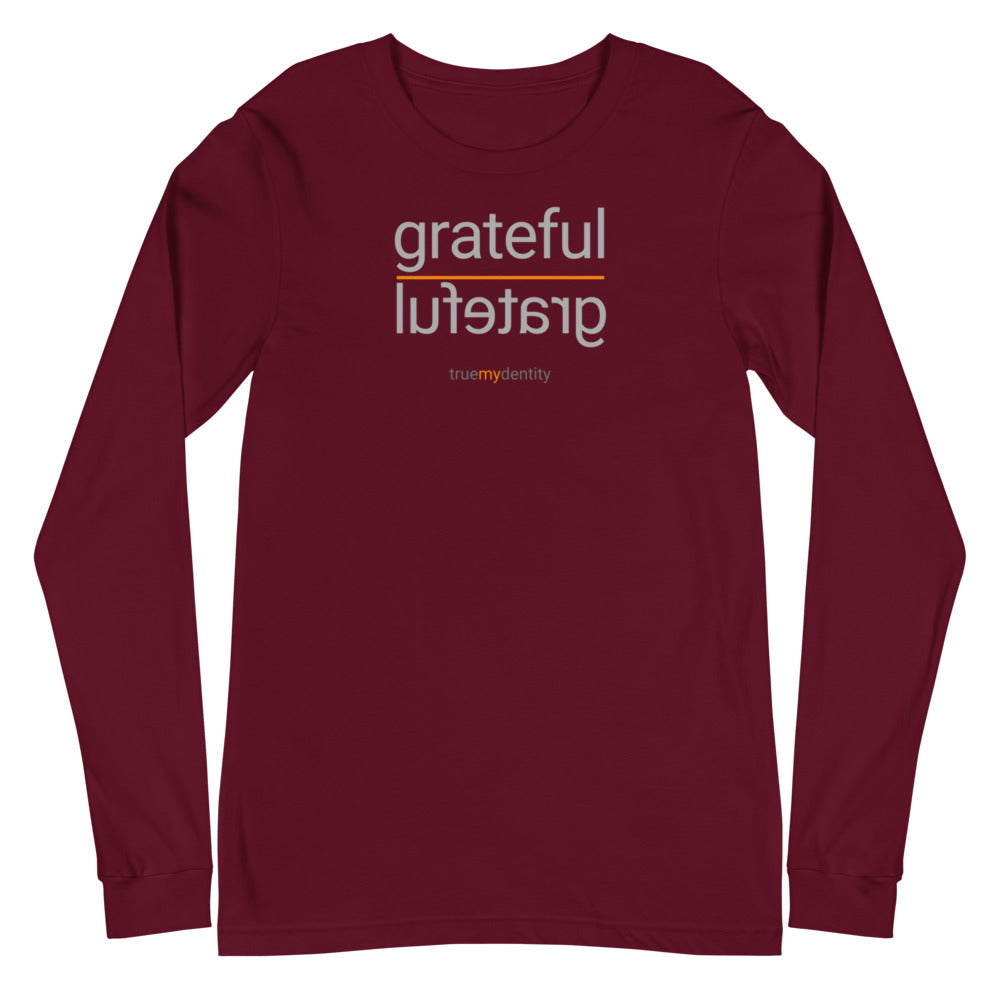 GRATEFUL Long Sleeve Shirt Reflection Design | Unisex
