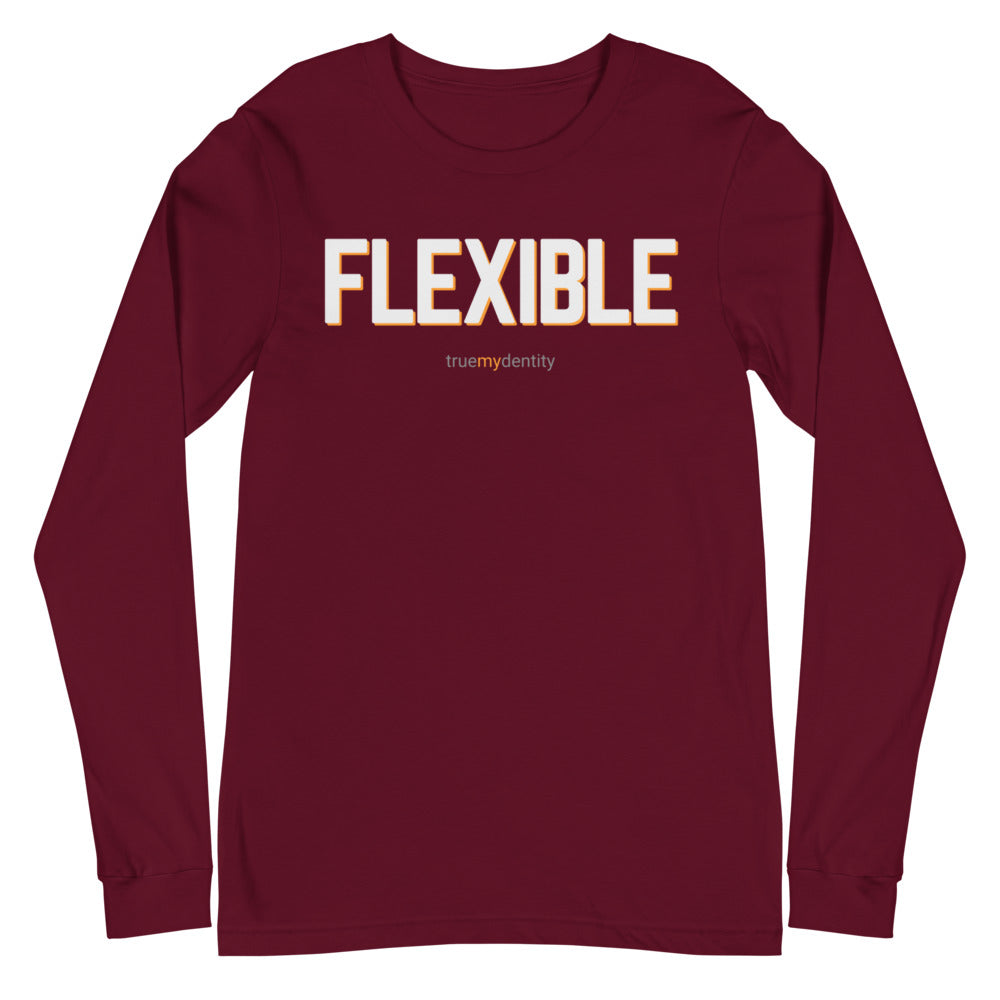 FLEXIBLE Long Sleeve Shirt Bold Design | Unisex