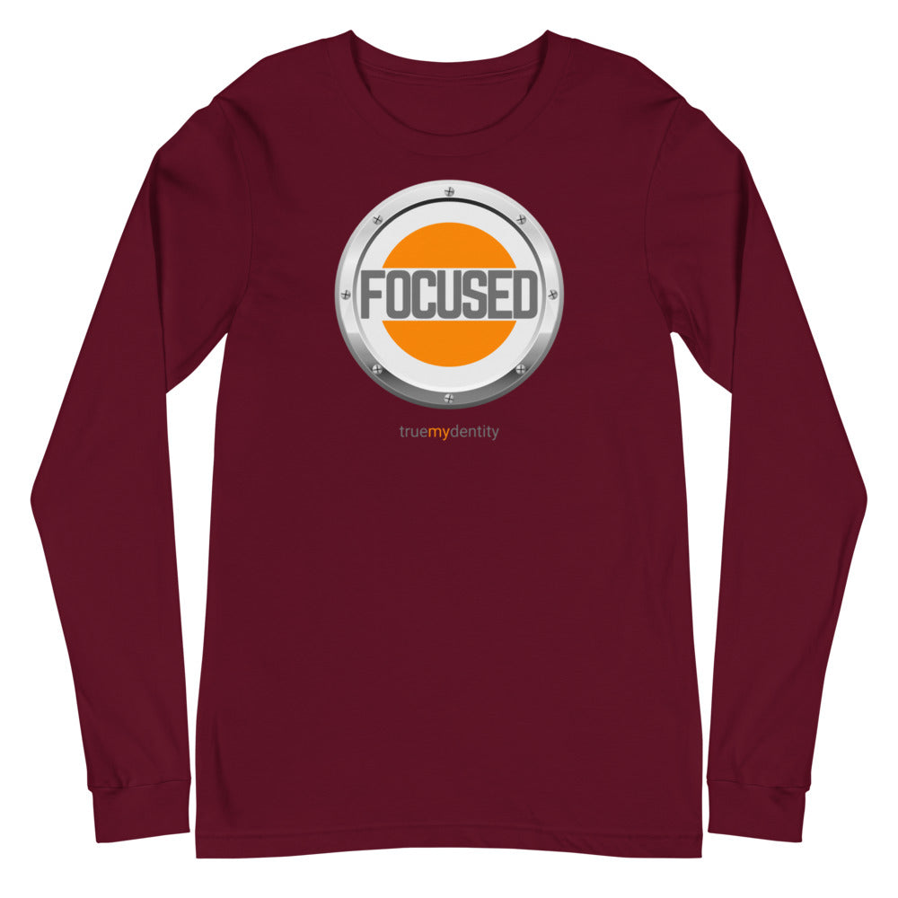 FOCUSED Long Sleeve Shirt Core Design | Unisex