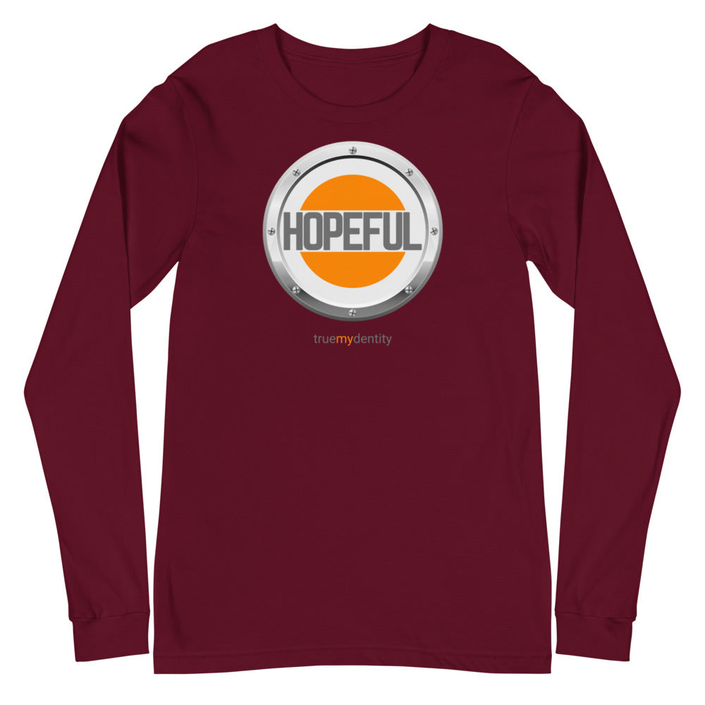 HOPEFUL Long Sleeve Shirt Core Design | Unisex