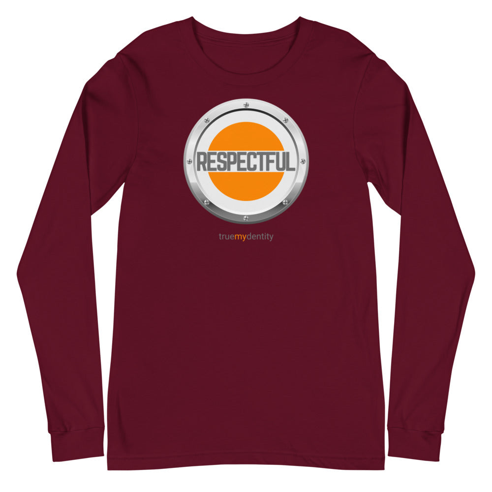 RESPECTFUL Long Sleeve Shirt Core Design | Unisex