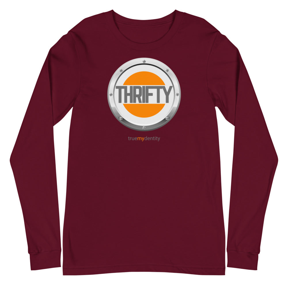 THRIFTY Long Sleeve Shirt Core Design | Unisex