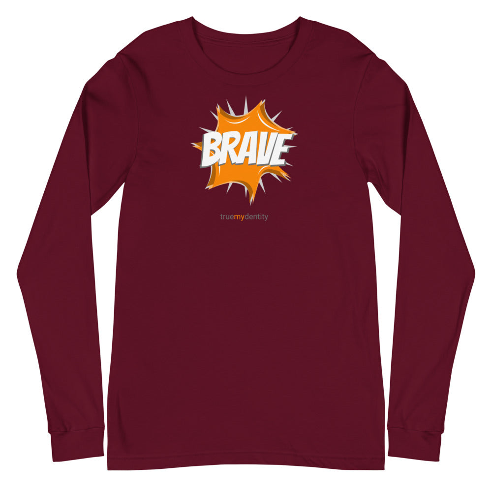 BRAVE Long Sleeve Shirt Action Design | Unisex
