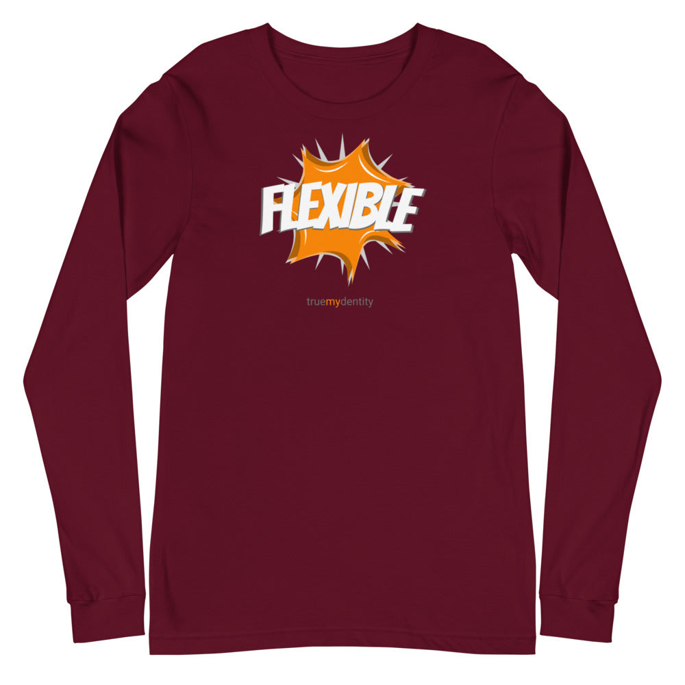 FLEXIBLE Long Sleeve Shirt Action Design | Unisex
