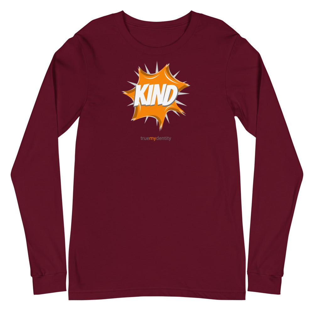 KIND Long Sleeve Shirt Action Design | Unisex