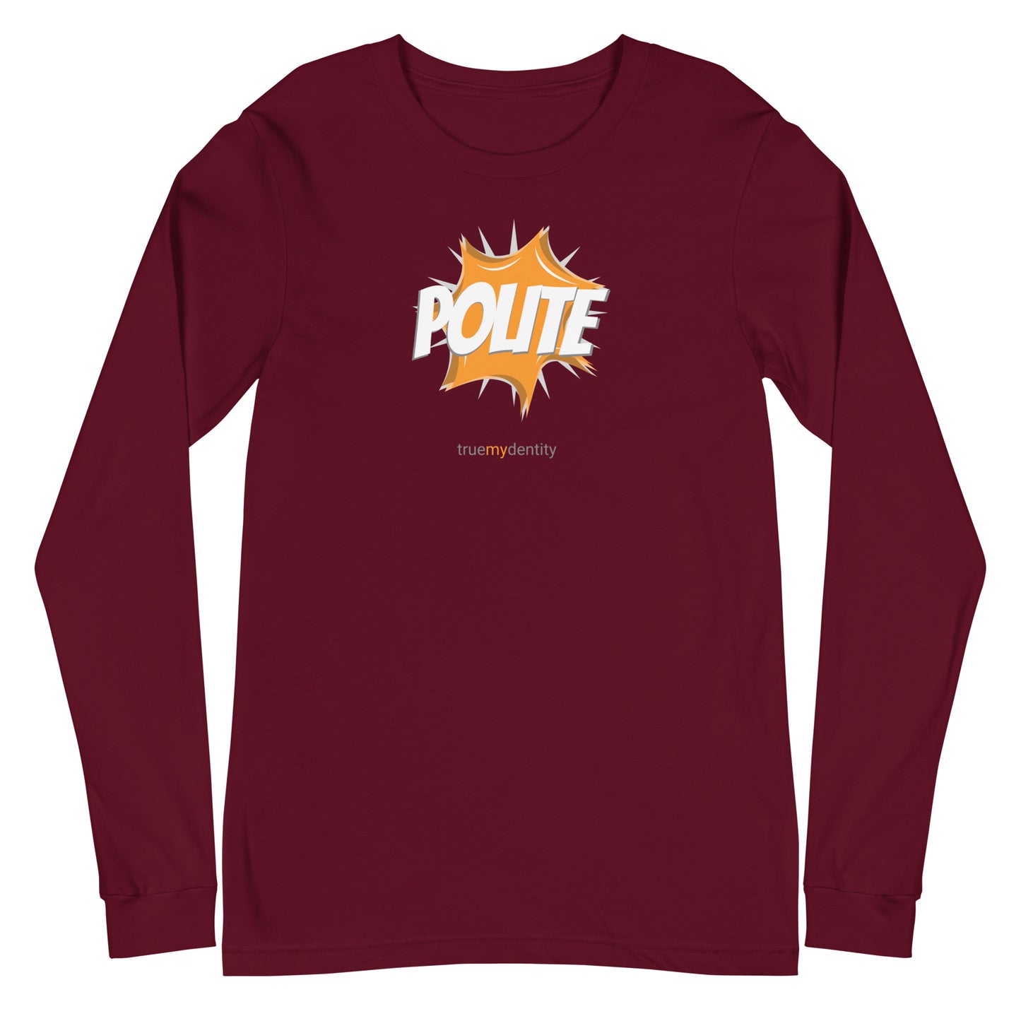 POLITE Long Sleeve Shirt Action Design | Unisex