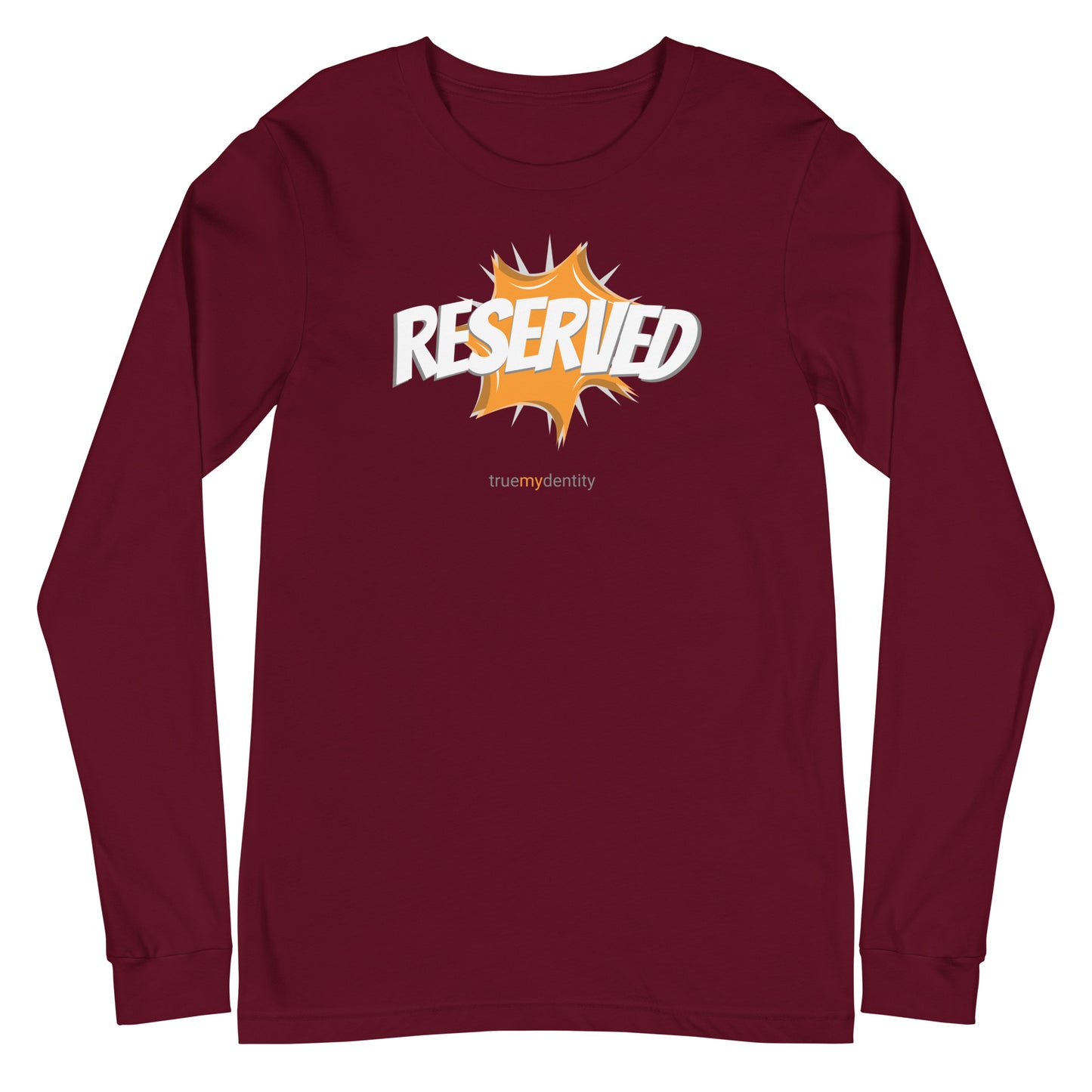 RESERVED Long Sleeve Shirt Action Design | Unisex