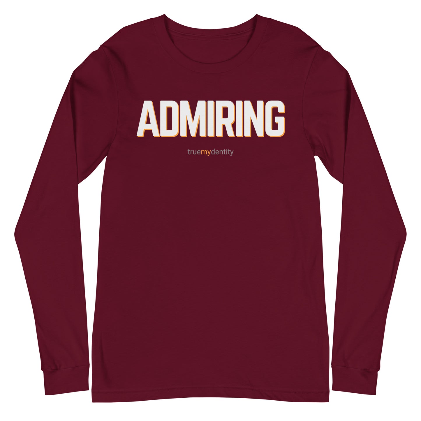 ADMIRING Long Sleeve Shirt Bold Design | Unisex