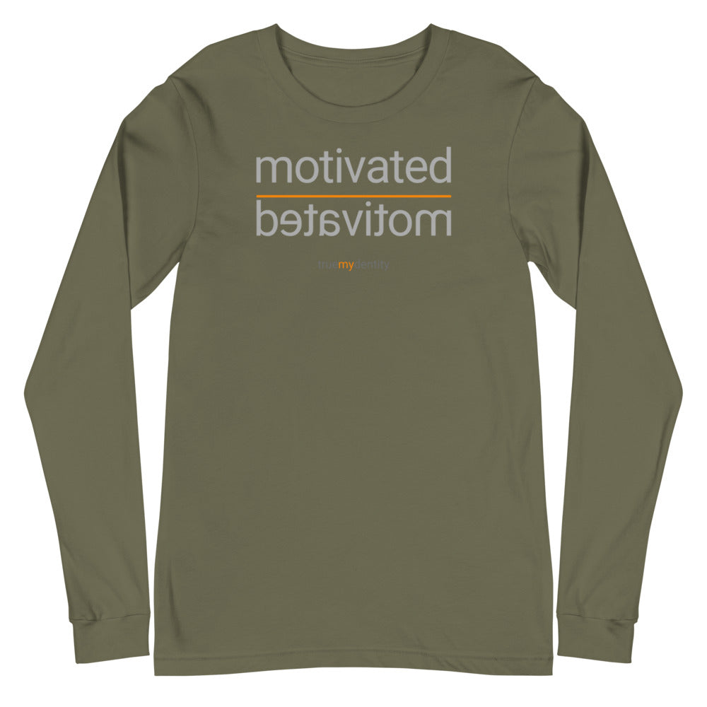 MOTIVATED Long Sleeve Shirt Reflection Design | Unisex