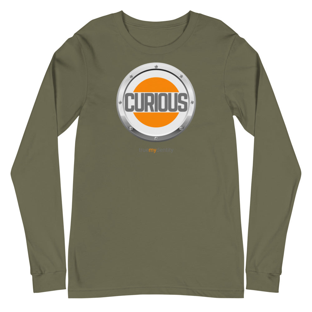CURIOUS Long Sleeve Shirt Core Design | Unisex