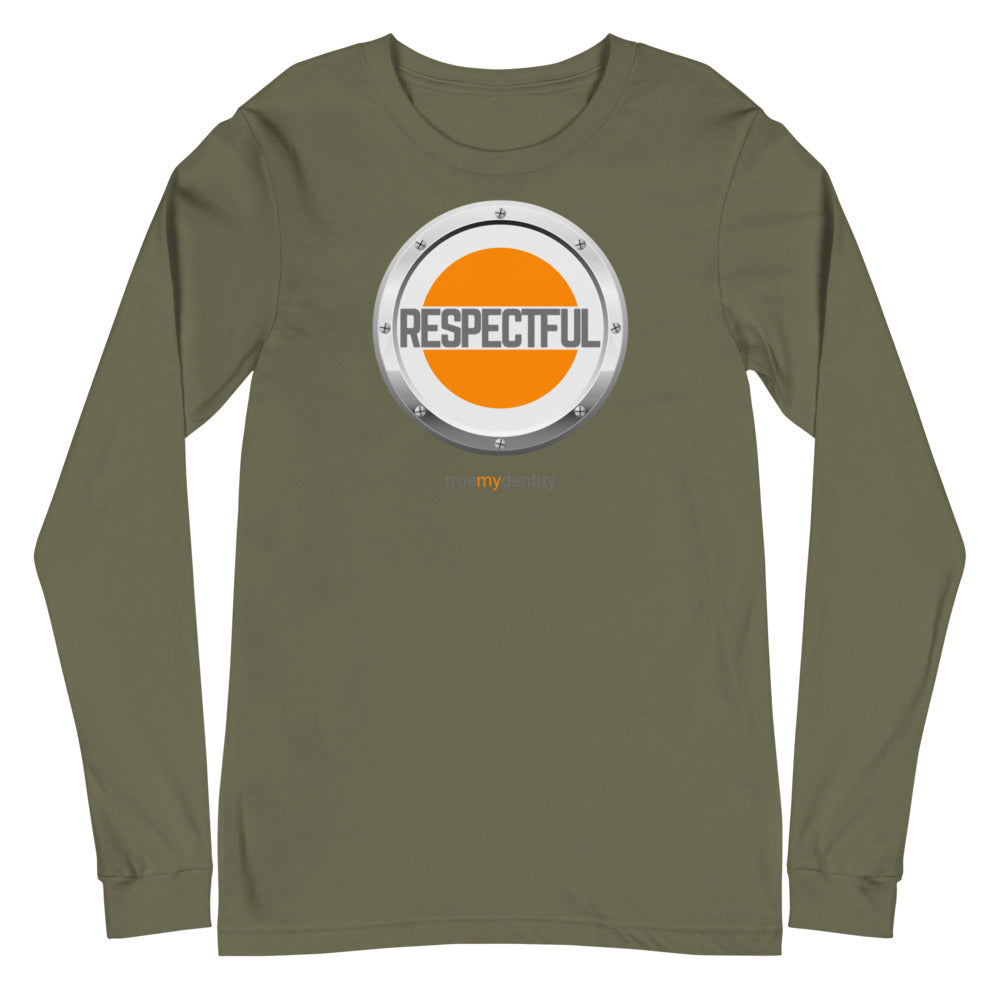RESPECTFUL Long Sleeve Shirt Core Design | Unisex