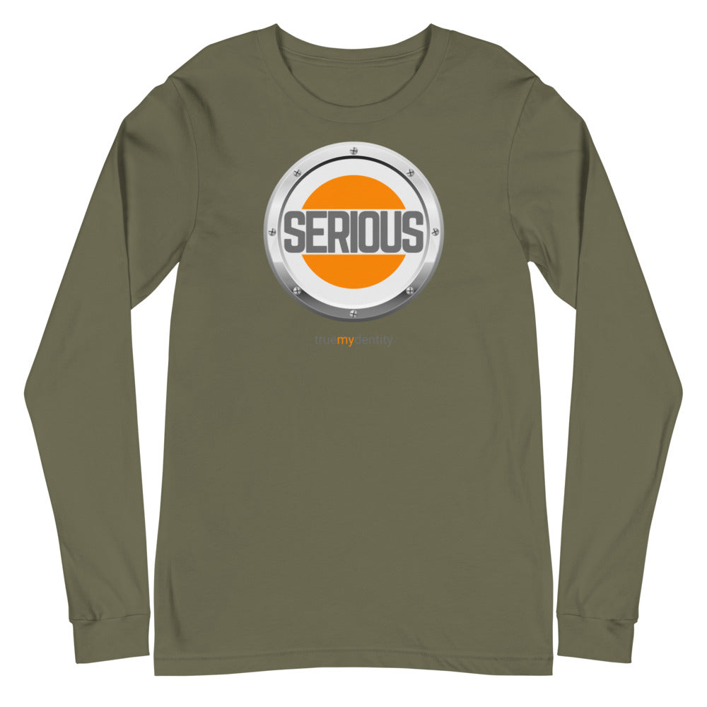 SERIOUS Long Sleeve Shirt Core Design | Unisex