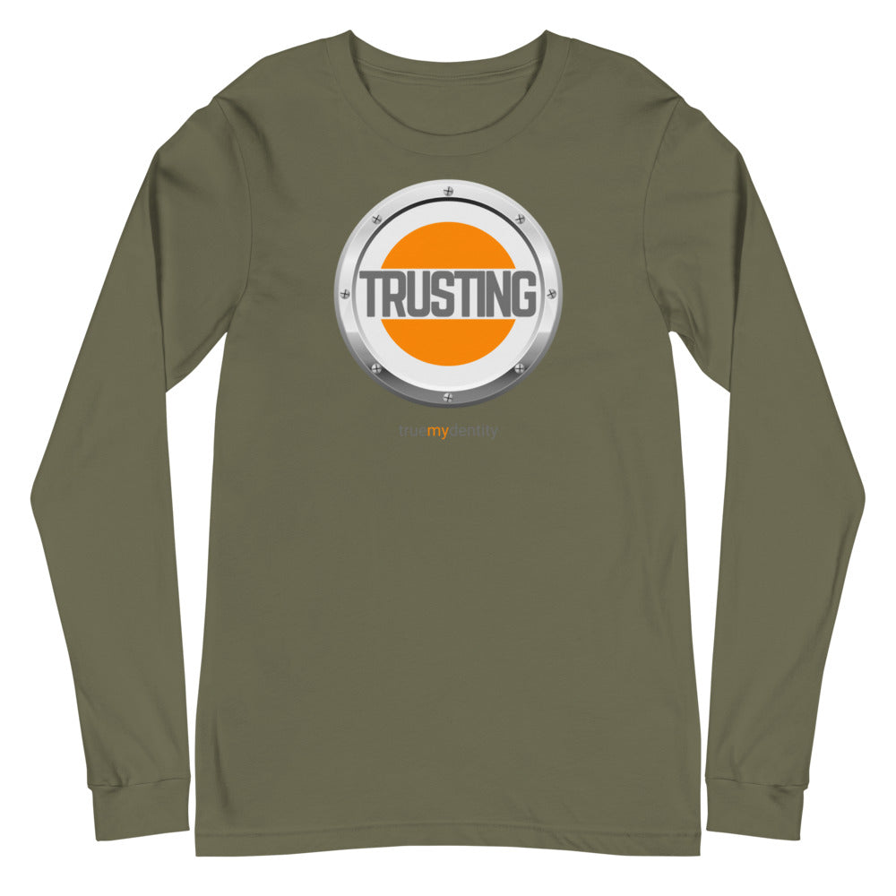 TRUSTING Long Sleeve Shirt Core Design | Unisex