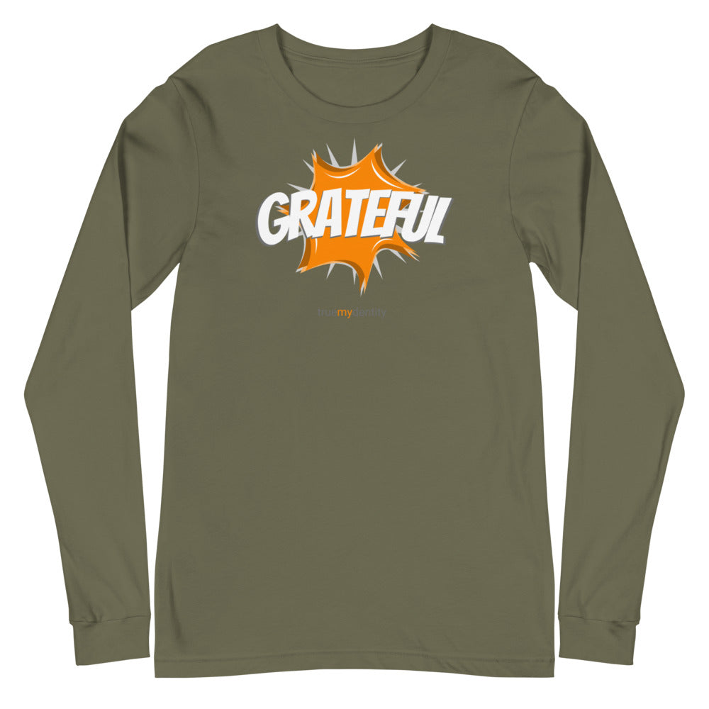 GRATEFUL Long Sleeve Shirt Action Design | Unisex