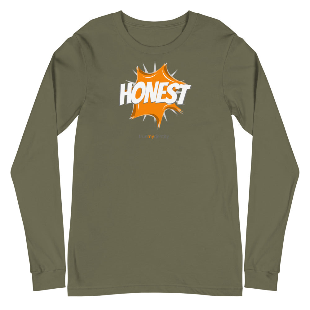 HONEST Long Sleeve Shirt Action Design | Unisex